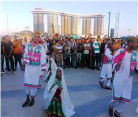 «عطية» يشيد بأداء فرقة أسوان للفنون الشعبية في مهرجان العلمين