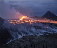 انتهاء الثوران البركاني قرب عاصمة آيسلندا