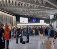 إلغاء 70 رحلة جوية بمطار فرانكفورت بسبب الطقس السيئ