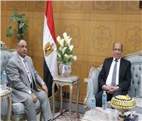 رئيس هيئة قضايا الدولة يستقبل رئيس وأعضاء نادي قضاة مصر