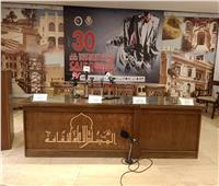 التجهيزات النهائية للمؤتمر الصحفي لـ مهرجان القاهرة الدولي للمسرح التجريبي