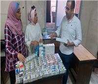 ضبط سجائر مجهولة المصدر في الإسكندرية و تحرير محاضر امتناع عن البيع 