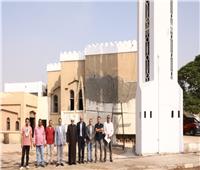 رئيس جامعة الأزهر يتفقد مسجد المدينة الجامعية للطلاب
