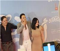 مصطفى قمر يحتفل بالعرض الخاص لفيلم «أولاد حريم كريم»