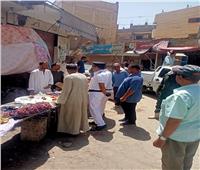 تحرير 23 محضرًا خلال حملة لإزالة الإشغالات والتعديات بأرمنت