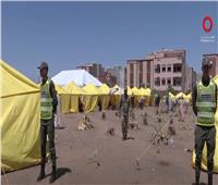 وزارة الداخلية المغربية تقيم مخيما للناجين من الزلزال
