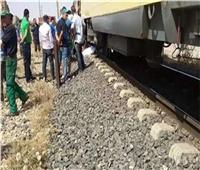 مصرع شخص صدمه قطار أثناء عبور شريط السكة الحديد بالخانكة