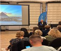 زاهي حواس يلقي محاضرة عن أحدث الاكتشافات الأثرية في إستونيا  