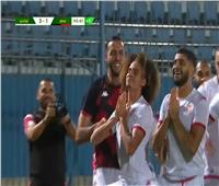 على طريقة محمد صلاح.. لاعب تونس يحتفل بتسجيله الهدف الثالث أمام مصر