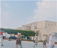 إقبال سياحي على مزارات قلعة صلاح الدين | صور