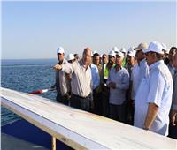 وزير النقل يتابع أعمال تنفيذ المحطة متعددة الأغراض بميناء سفاجا 