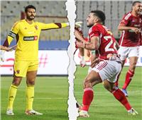 مشادة بين الشناوي ومحمد عبد المنعم في مباراة الأهلي والمصري