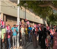 آلاف المواطنين يحررون توكيلات للرئيس السيسي في بدر