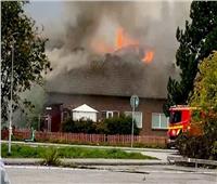 نشوب حريق "متعمد" بمسجد في السويد يلحق أضرارا جسيمة