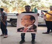 ملحمة شعبية بالوراق لدعم وتأييد الرئيس السيسي لفترة رئاسية جديدة| صور