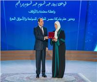 المجلس القومى للمرأة يهنئ الواعظة وفاء عبد السلام لتكريمها من رئيس الجمهورية