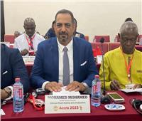 محمد إبراهيم يحضر الاجتماعات التحضيرية لدورة الألعاب الأفريقية بغانا