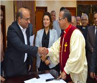 الرئيس العام للكنائس الرسولية في مصر من سوهاج :  المواطنة واقع معاش الآن 