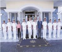 قائد القوات البحرية يلتقى قائدى «أطلانطا» و«حارس البحر»