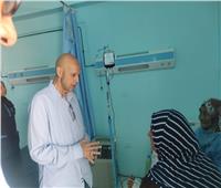 وكيل صحة الشرقية يتفقد مستشفى أولاد صقر ويجازي مسؤولة التغذية لعدم الإلتزام بالتعليمات