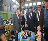 محافظ الغربية يفتتح بطولة الجمهورية الأولى لشطرنج المدارس بطنطا