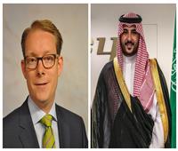 وزير الدفاع السعودي يبحث مع وزير خارجية السويد العلاقات الثنائية 