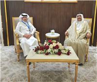 رئيس البرلمان العربي يستقبل رئيس جامعة المملكة في البحرين