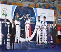 نتائج منافسات اليوم الرابع ببطولة الأندية العربية المفتوحة للتايكوندو