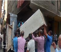 رفع وإزالة 105 حالات إشغال مخالفة خلال حملة موسعة بـ«المنيرة الغربية»| صور