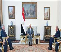 الرئيس عبد الفتاح السيسي يستقبل نائب رئيس الوزراء ووزيرخارجية إيطاليا