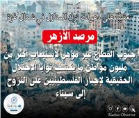 مرصد الأزهر يحذر: جنوب قطاع غزة غير مؤهل لاستيعاب أكثر من مليون مواطن 