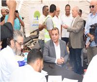  محافظ الاقصر يوجه الشكر للتحالف الوطني على نجاح تنظيم حملة التبرع بالدم في المحافظة