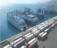  تداول 8 آلاف طن و465 شاحنة بضائع عامة ومتنوعة بموانئ البحر الأحمر  