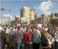 الآلاف من أبناء الدقهلية يحتشدون بميدان المحافظة دعماً للرئيس السيسي
