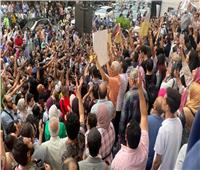مسيرات حاشدة  تضامنًا مع الأشقاء الفلسطينين وتاييدًا لقرارات الرئيس بالوادي الجديد