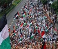 يهود أمريكا يعتصمون بالكونجرس ويحملون أعلام فلسطين بهتاف: لا للحرب على غزة