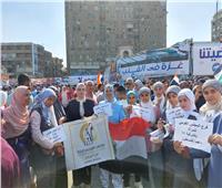 «القومي للمرأة» يدعم القضية الفلسطينية ويشارك في مسيرات تأييد الرئيس بالشرقية