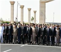 الرئيس السيسي يتقدم الجنازة العسكرية للواء محمد أمين نصر