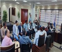 رئيس جهاز «بدر» يعقد لقاءات مع ممثلي مجلس الأمناء وجمعية المستثمريين وسكان المدينة