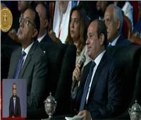 الرئيس السيسي: مصر دولة قوية بشعبها وجيشها قادر على حمايتها