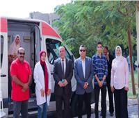 جامعة الدلتا التكنولوجية تُنظم حملة للتبرع بالدم تضامنًا مع الشعب الفلسطيني 