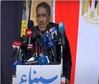 ضياء رشوان: مصر لم تخصص على مدى التاريخ أى مخيم للإخوة الفلسطينيين