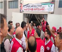 التضامن: إجمالى المعونات البرية لقطاع غزة 3997 طنا بواقع 160 شاحنة