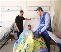 الصحة: وصول مجموعة جديدة من الفلسطينيين المصابين في أحداث غزة للعلاج بمصر 