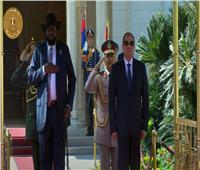 بث مباشر.. «السيسي» يستقبل رئيس جنوب السودان بقصر الاتحادية