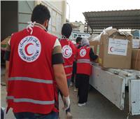 «الهلال الأحمر» تكشف حجم المساعدات الدولية المقدمة للشعب الفلسطيني