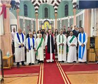 تثبيت 19 عضوًا جديدًا بكنيسة الظهور الأسقفية ببورسعيد
