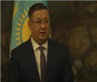 وزير خارجية كازاخستان يدعو المنظمات الدولية لوقف الوضع الإنساني الصعب بغزة