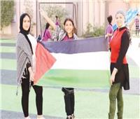 مصريون وفلسطينيون يجتمعون «في حب غزة»| أكدوا أن الاحتلال لن يفلت بجرائمه الوحشية