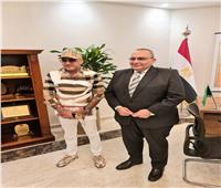 القنصل العام بالرياض يلتقي رئيس اللجنة الاقتصادية باتحاد المصريين بالخارج   